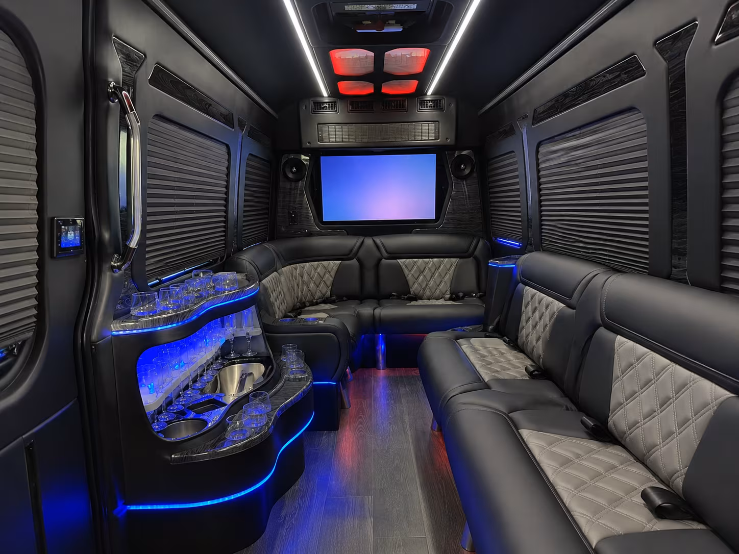 employee shuttle buses for inland empire warehouse and logistics operations