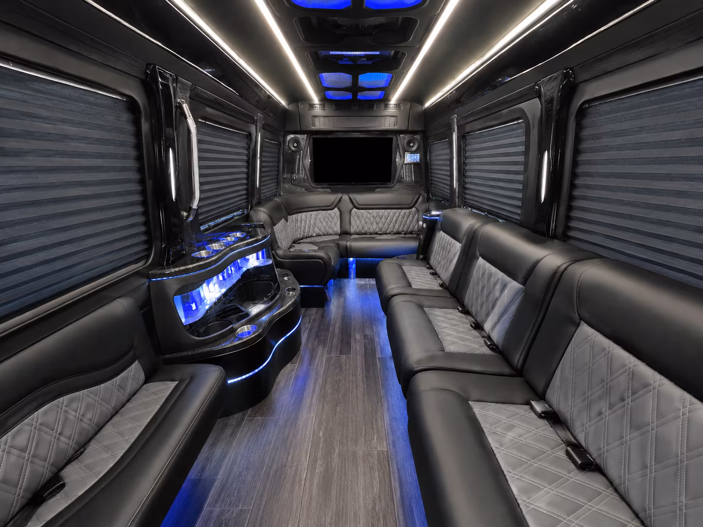san bernardino employee transportation onboard seating